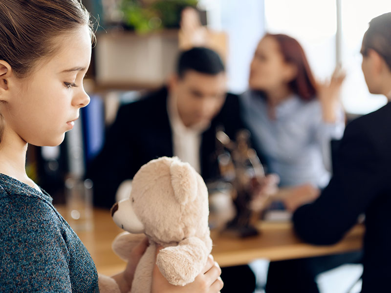 Le droit de garde des enfants